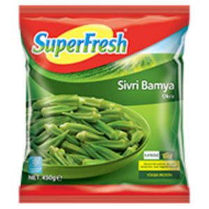 Dondurulmuş SuperFresh Bamya