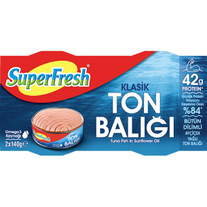 SUPERFRESH AYÇİÇEKYAĞLI TON BALIĞI