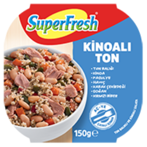 SUPERFRESH KİNOALI TON SALATA 150GR