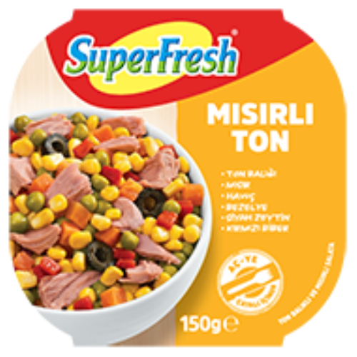 SUPERFRESH MISIRLI TON SALATA 150GR