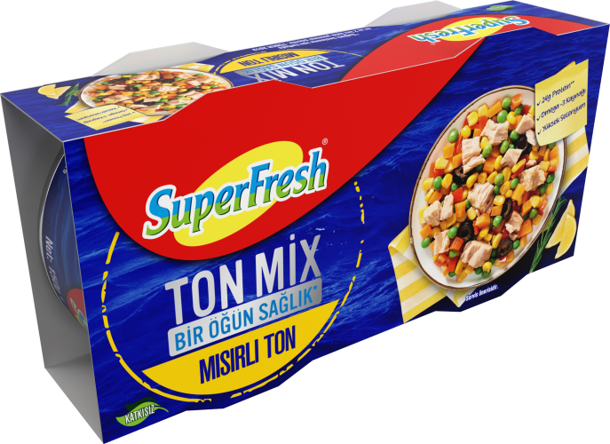 SuperFresh Ton Mix Mısırlı Ton Balık
