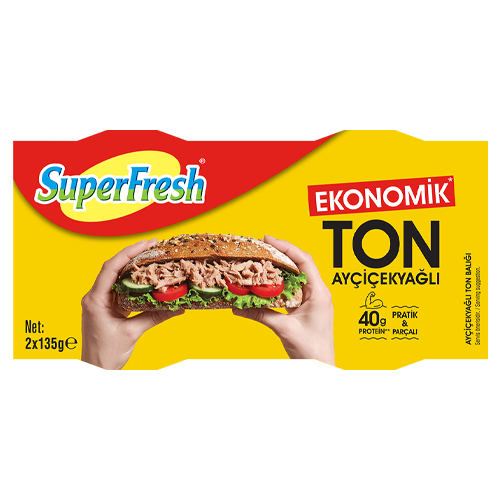 SUPERFRESH EKONOMİK TON BALIĞI (2X135GR)