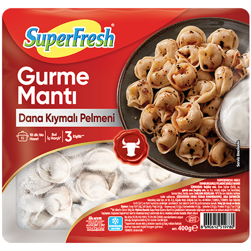 SuperFresh Gurme Mantı Dana Kıymalı