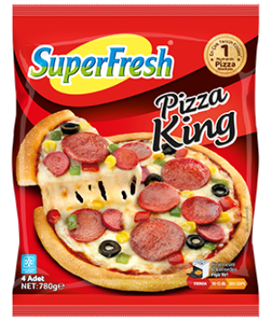 SuperFresh Pizza King 4'lü