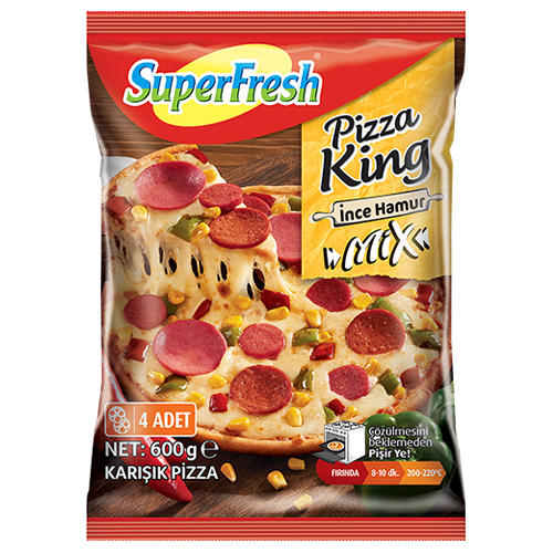 SuperFresh Pizza King Mix İnce Hamur
