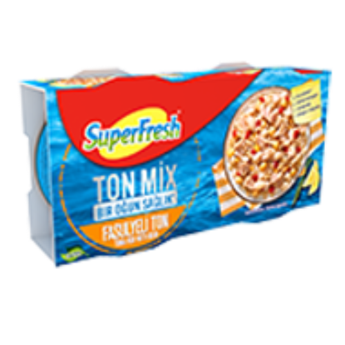 SuperFresh Ton Mix Fasulyeli Ton Balık