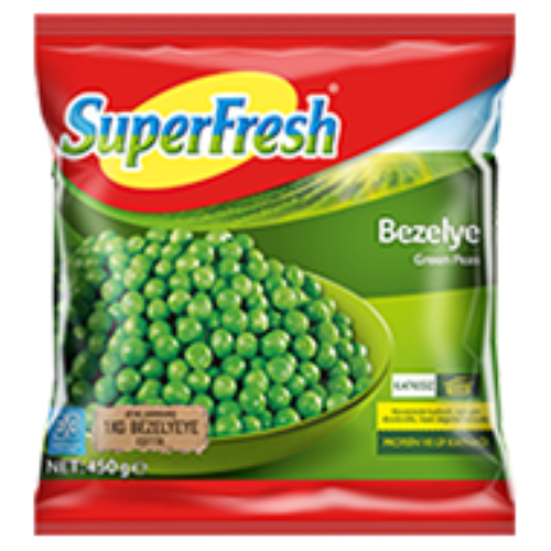 Dondurulmuş SuperFresh Bezelye