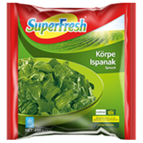 Dondurulmuş SuperFresh Ispanak