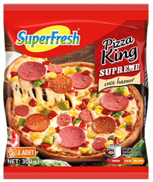 SuperFresh Pizza King Supreme Süper Bi Yemek