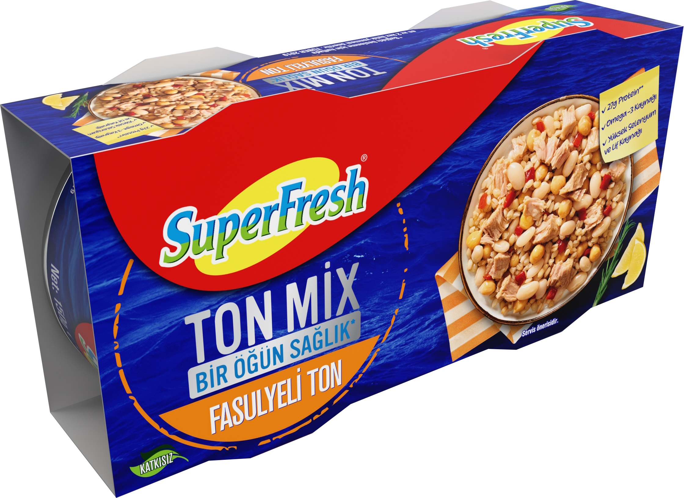 SuperFresh Ton Mix Fasulyeli Ton Balık