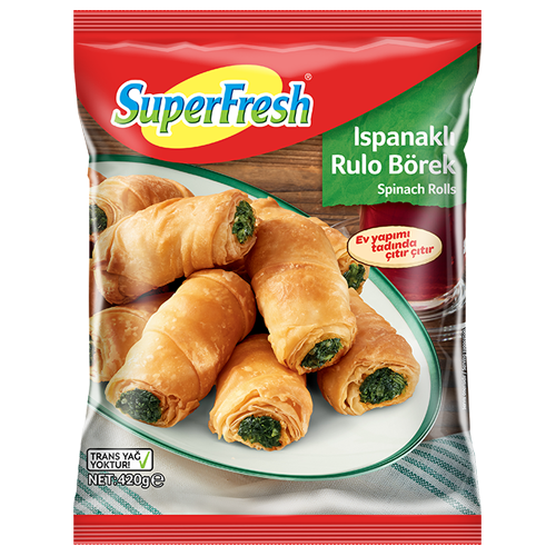 SuperFresh Ispanaklı Rulo Börek