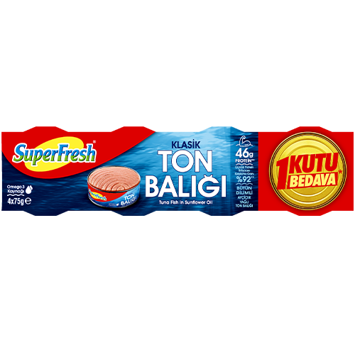 SUPERFRESH AYÇİÇEKYAĞLI TON BALIĞI