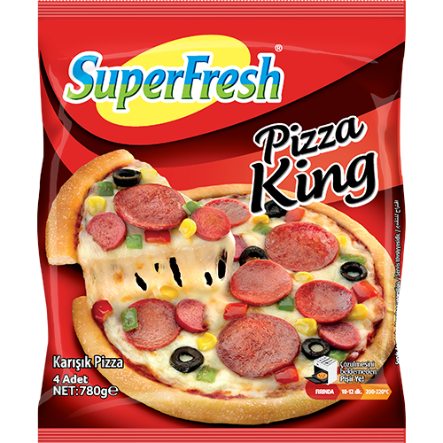 SuperFresh Pizza King 4'lü