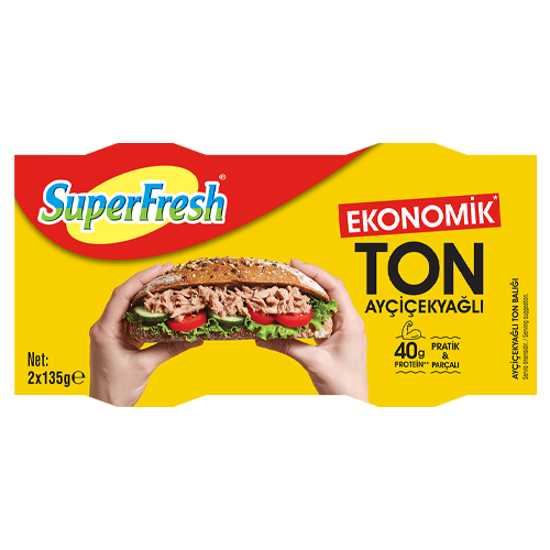 SUPERFRESH EKONOMİK TON BALIĞI (2X135GR)