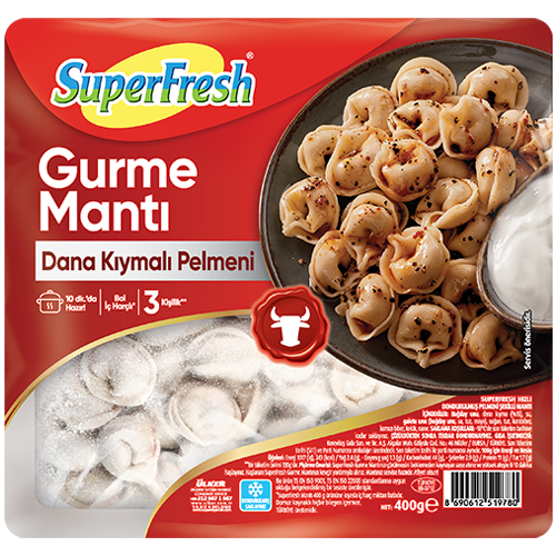 SuperFresh Gurme Mantı Dana Kıymalı