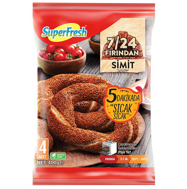 SuperFresh 7/24 Fırından Simit 