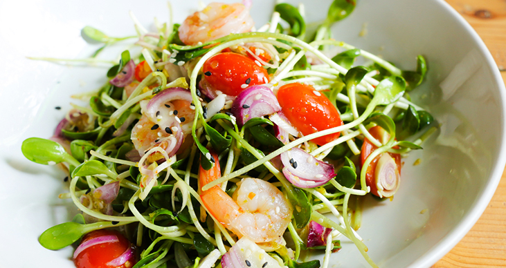 Öğlen Toplantınız Var: Deniz Mahsulleri Salatası
