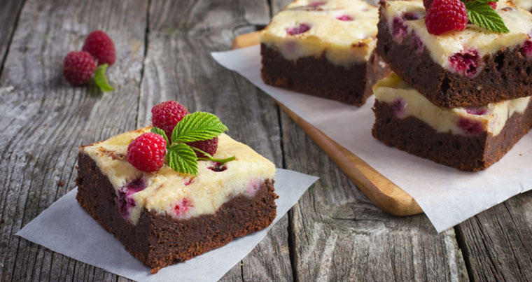 İkisi birden; Frambuazlı Cheesecake Brownie