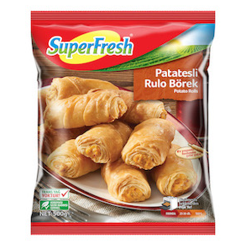 SuperFresh Patatesli Rulo Börek