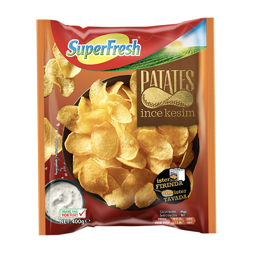 SuperFresh Patates Cipsi İnce Kesim