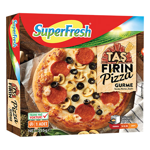 SuperFresh Taş Fırın Pizza Gurme 