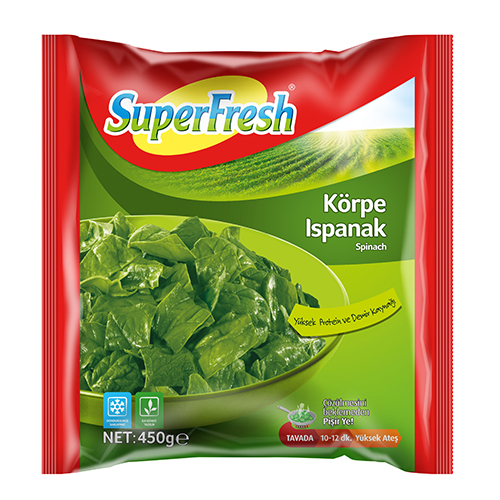 Dondurulmuş SuperFresh Ispanak