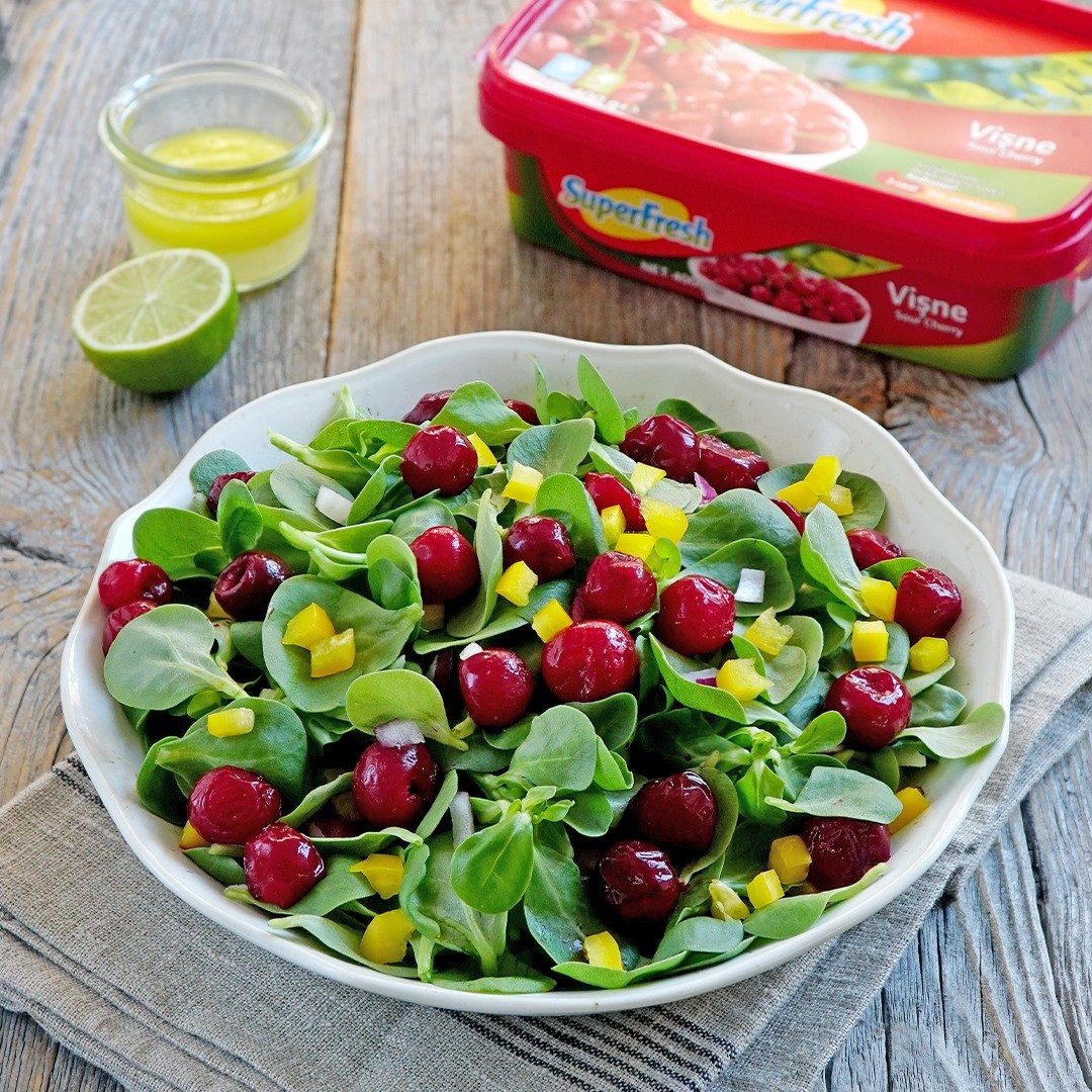 Vişneli Semizotu Salatası